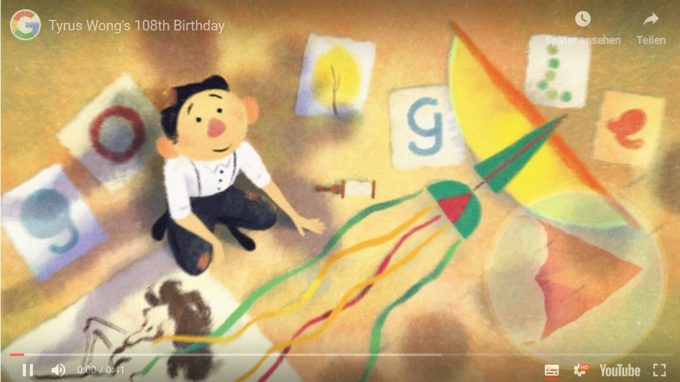 Google Doodle Tyrus Wong