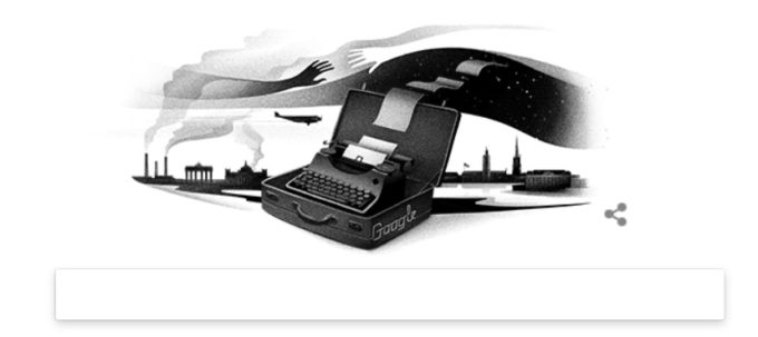 Google Doodle Nelly Sachs